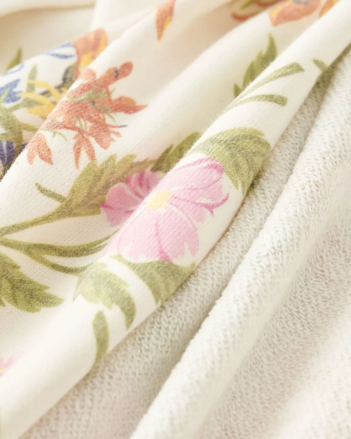 Baby Floral Full Zip Hoodie