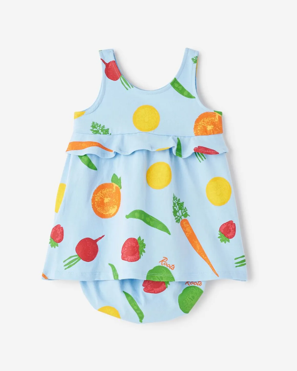 Baby Garden Print Babydoll Dress
