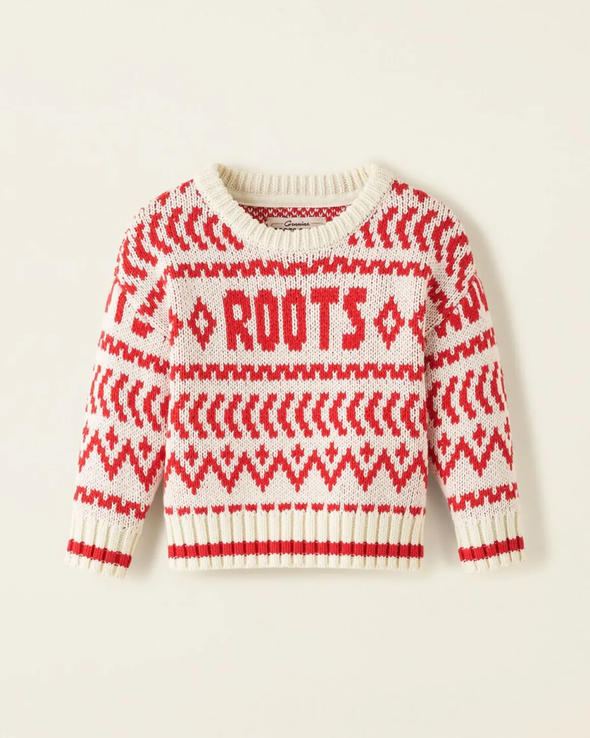 Baby Roots Fair Isle Sweater