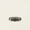 Extra Small Leather Dog Collar