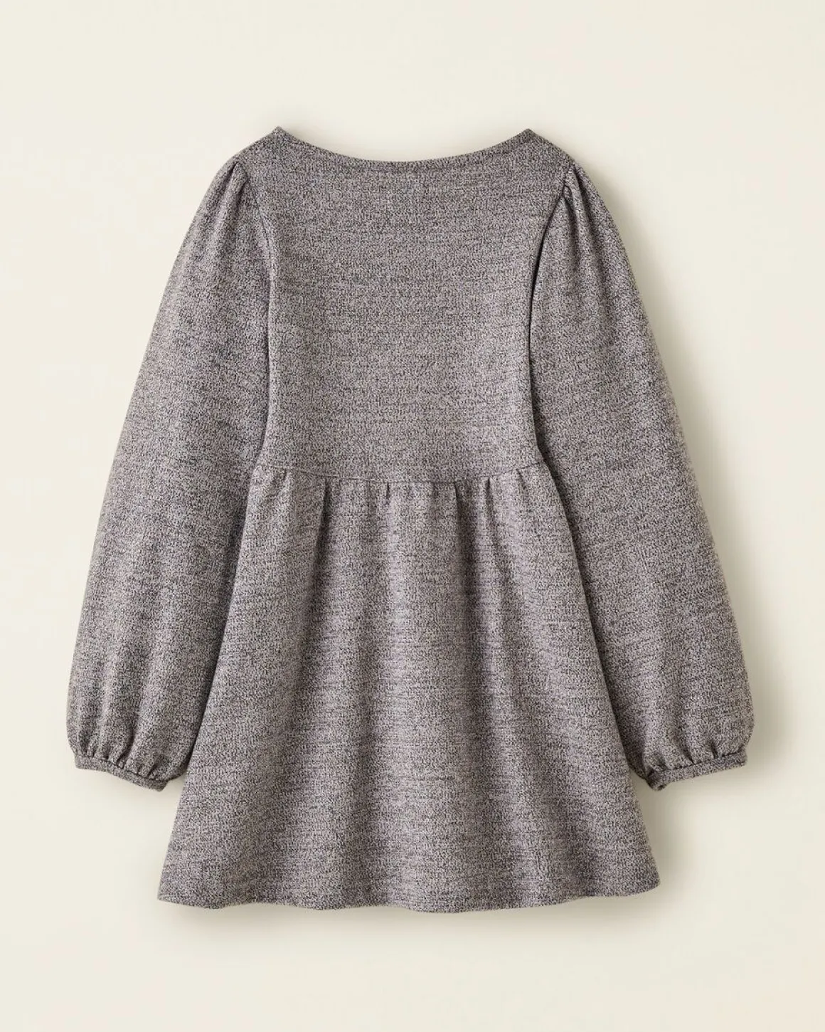 Girls Golden Pepper Puff Dress