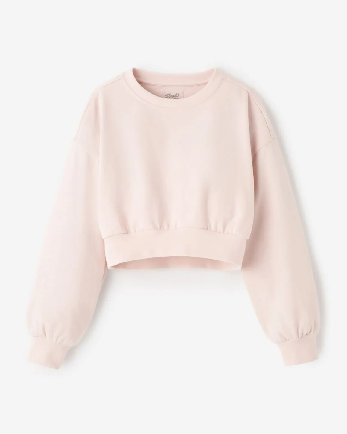 Girls Warm-Up Bubble Crew Sweatshirt