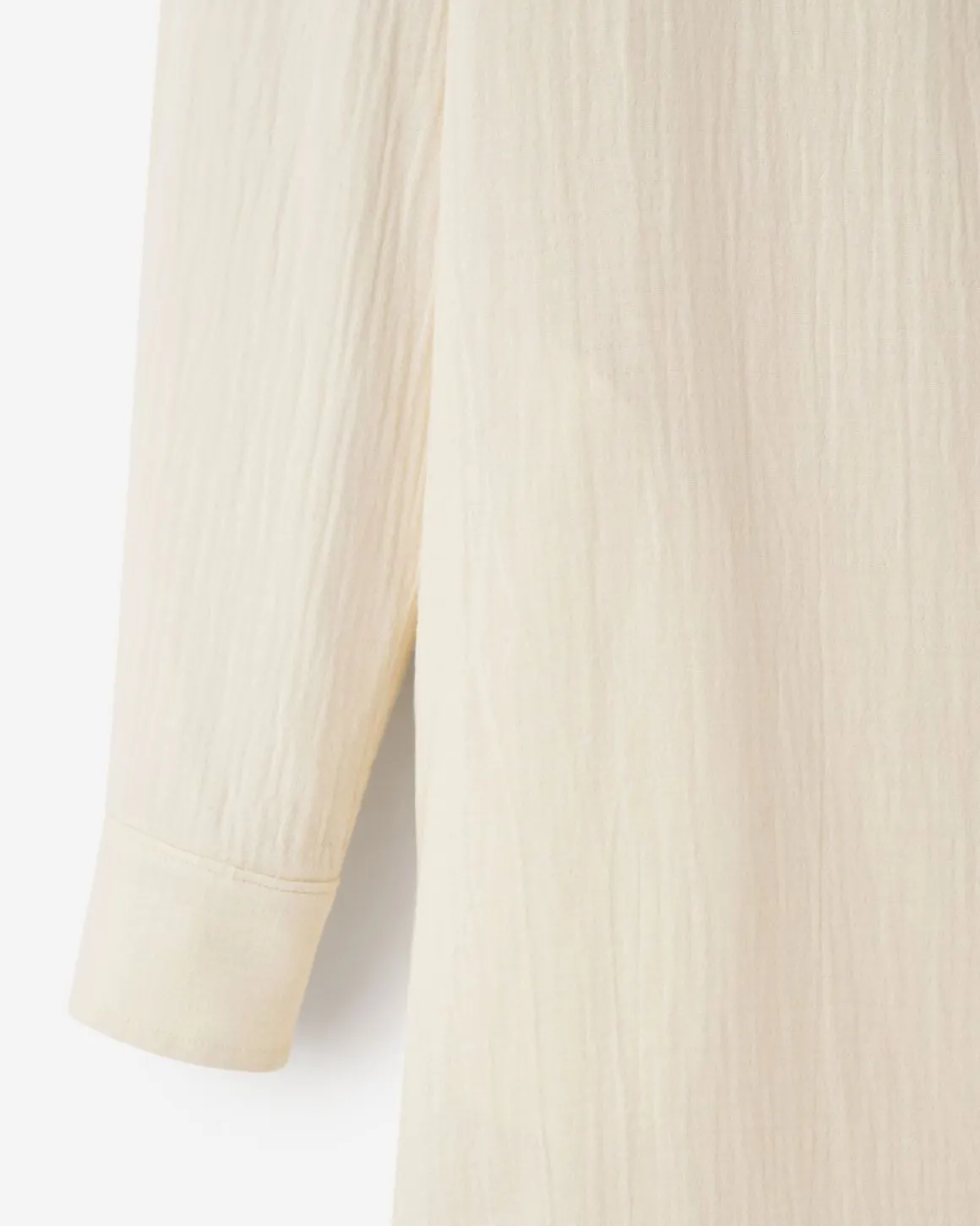 Isla Cotton Gauze Shirt Dress