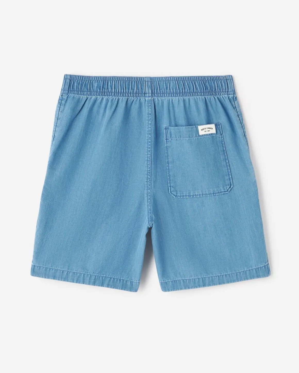 Kids Chambray Camp Short