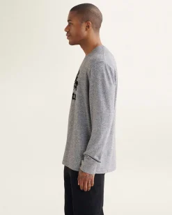 Mens Organic Cooper Beaver Long Sleeve T-Shirt