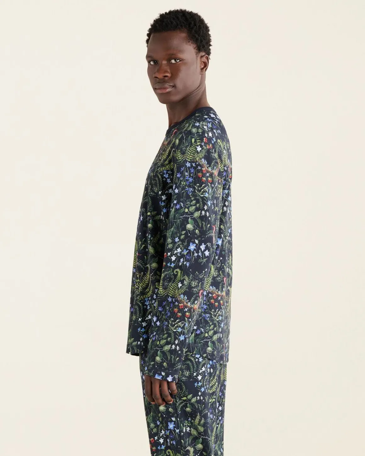 Mens Winter Pajama Top