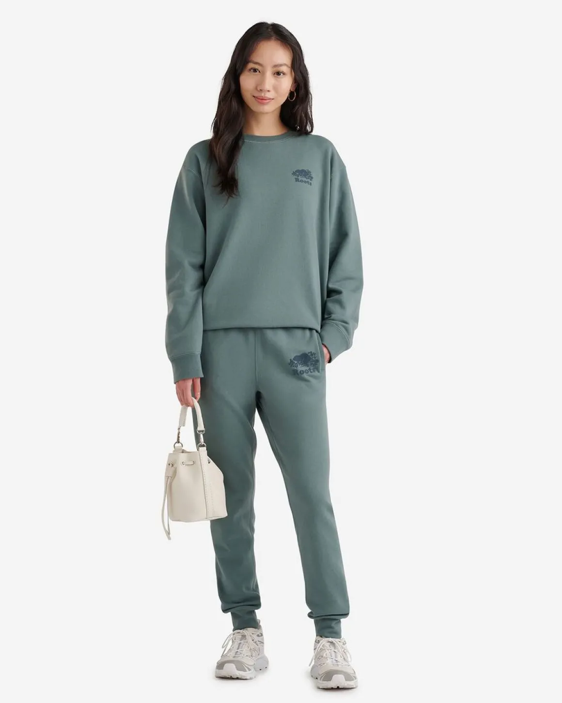 Organic Cooper Bf Crew Sweatshirt