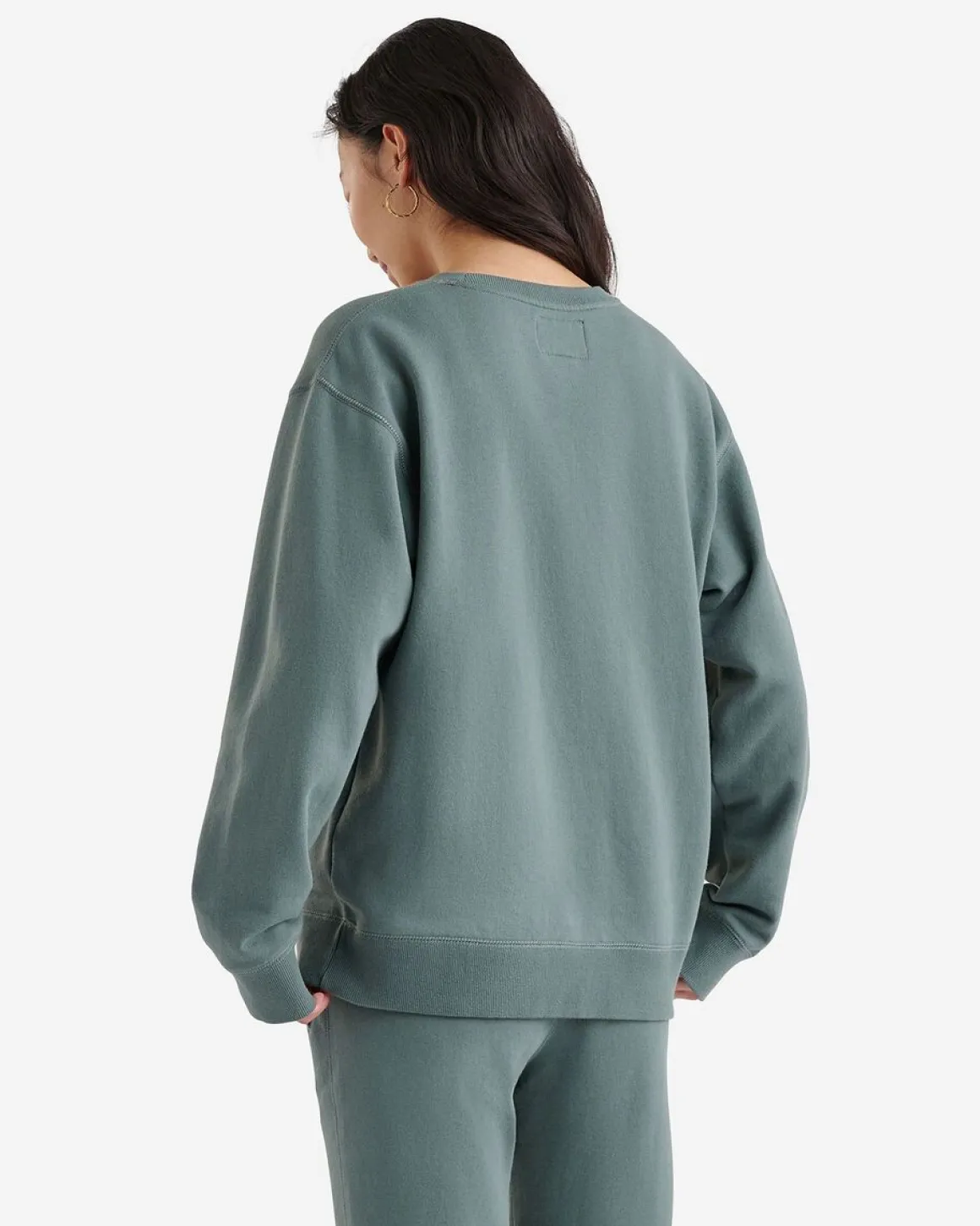 Organic Cooper Bf Crew Sweatshirt