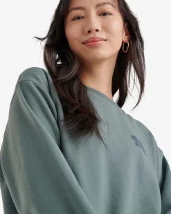 Organic Cooper Bf Crew Sweatshirt