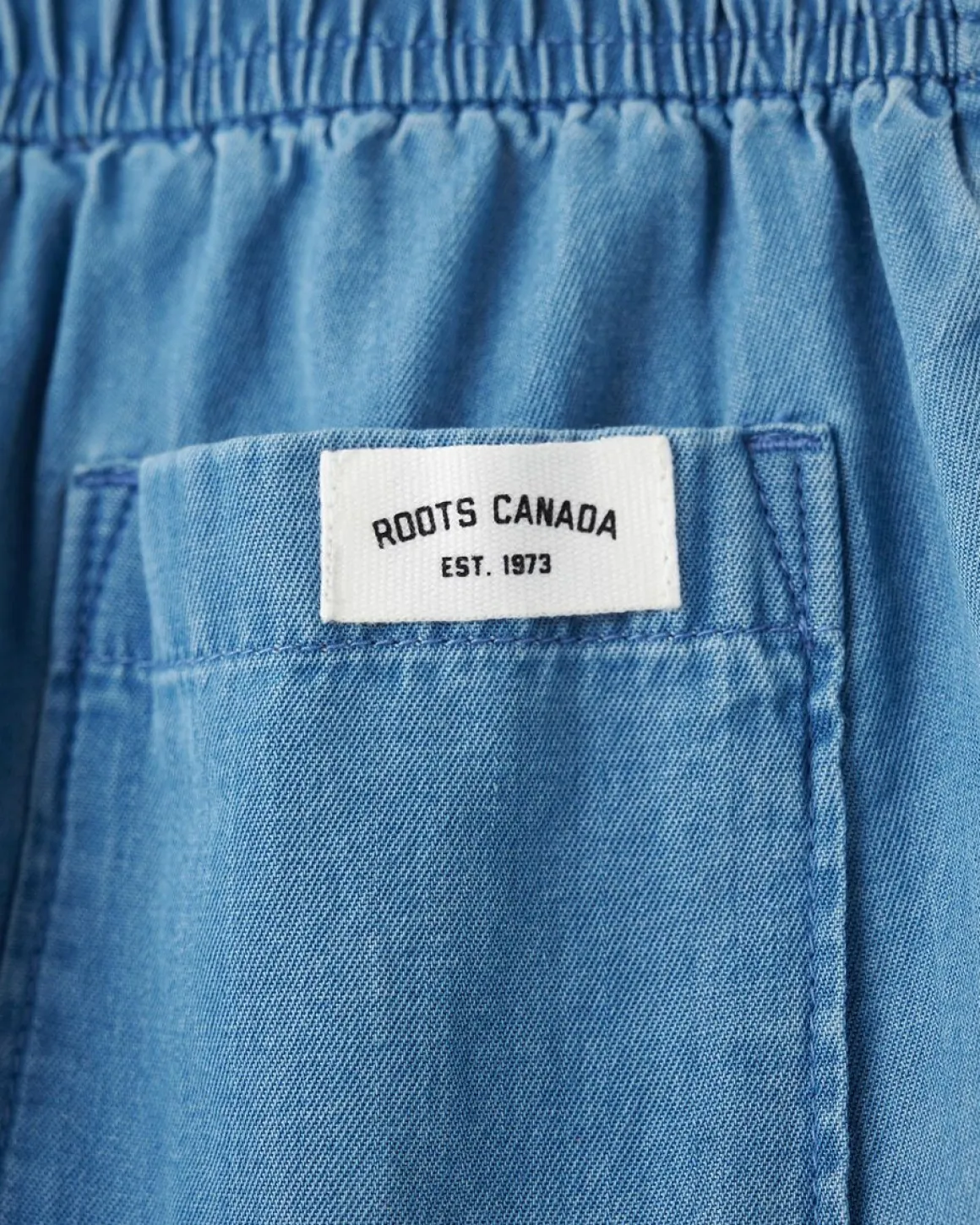 Toddler Chambray Camp Short
