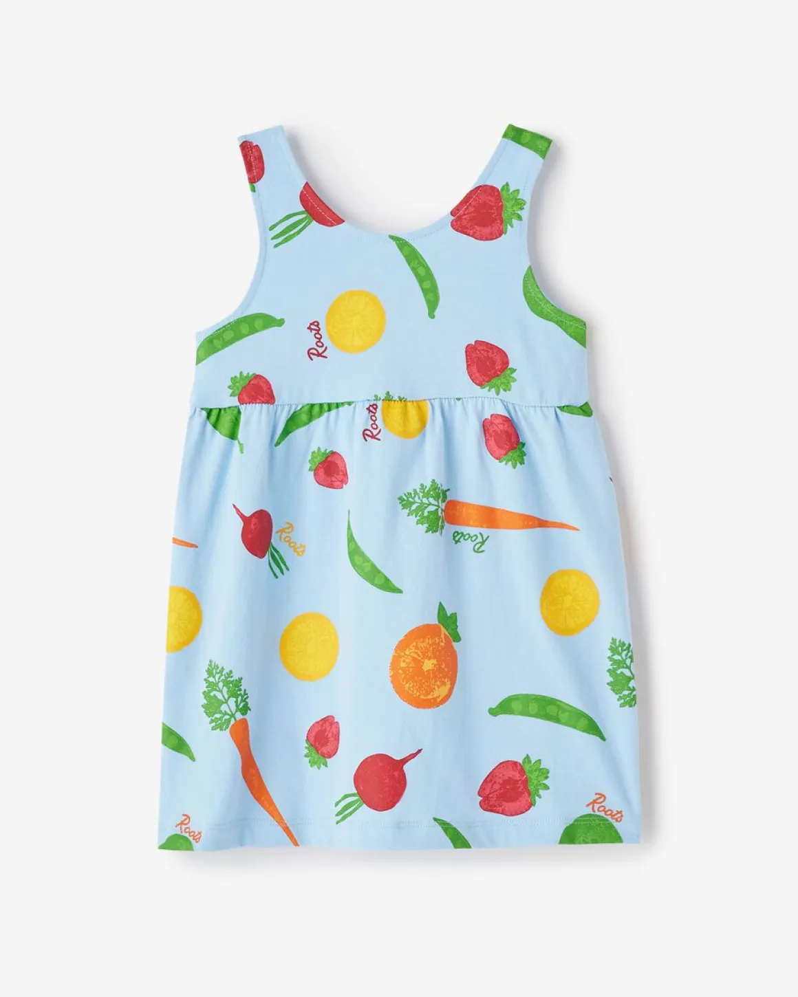 Toddler Girls Garden Print Tank Dress