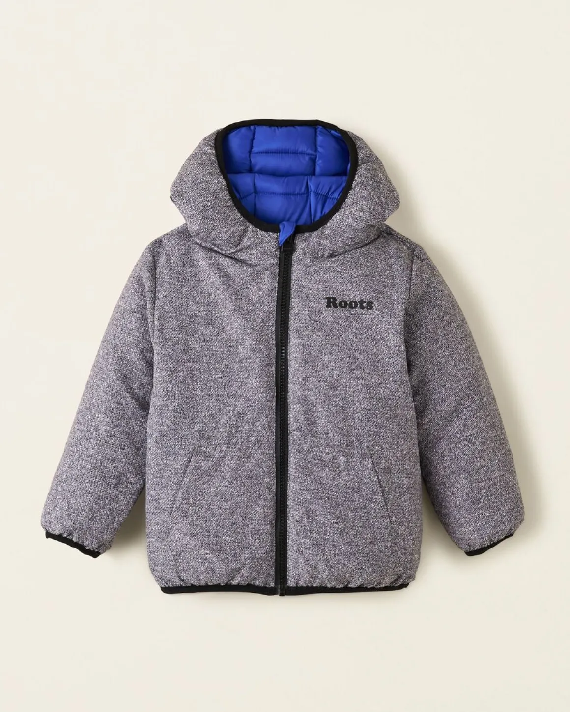 Toddler Roots Reversible Puffer Jacket