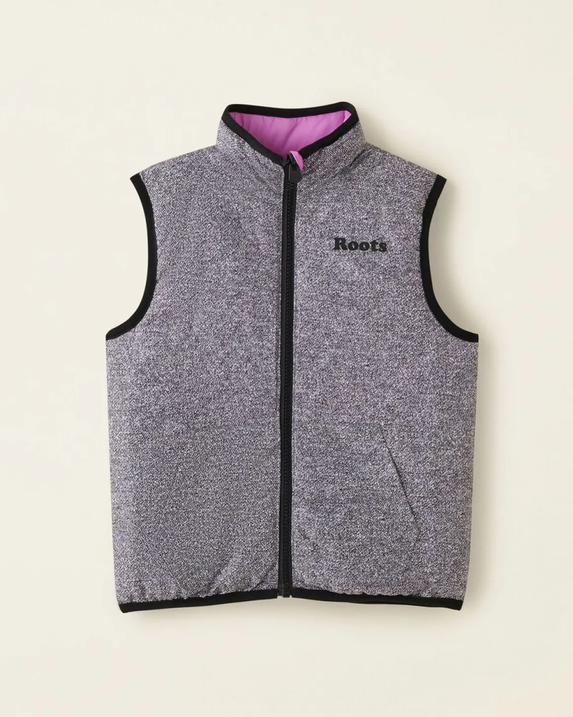 Toddler Roots Reversible Puffer Vest