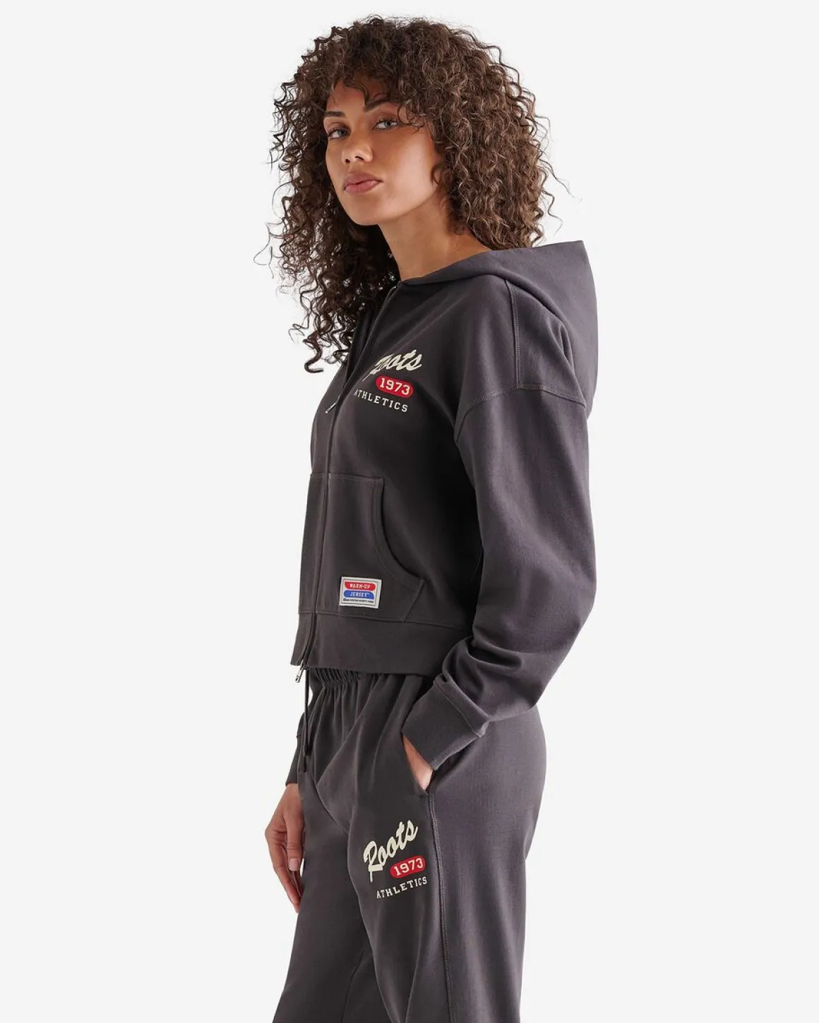 Warm-Up Jersey Long Sleeve Full Zip Hoodie