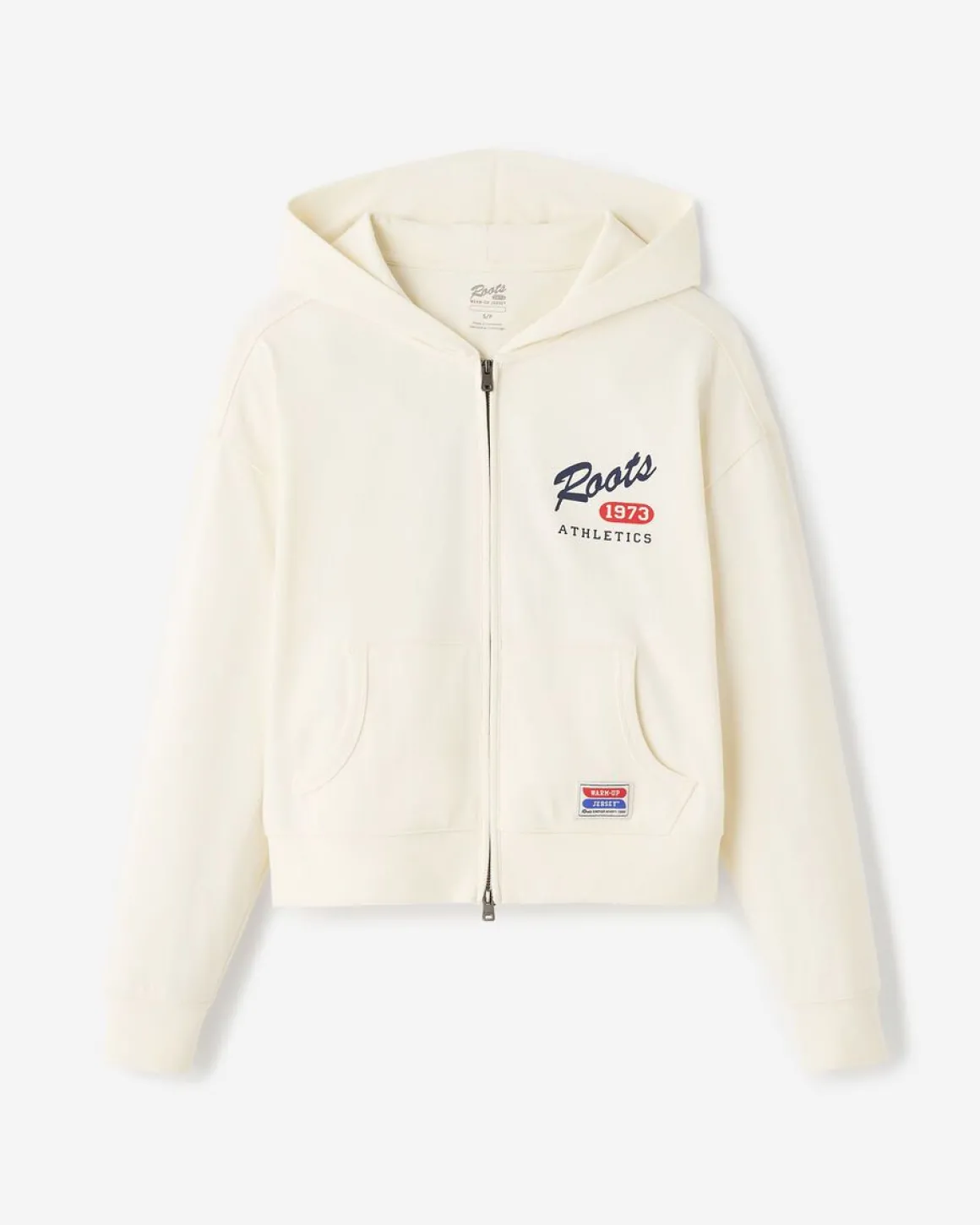 Warm-Up Jersey Long Sleeve Full Zip Hoodie