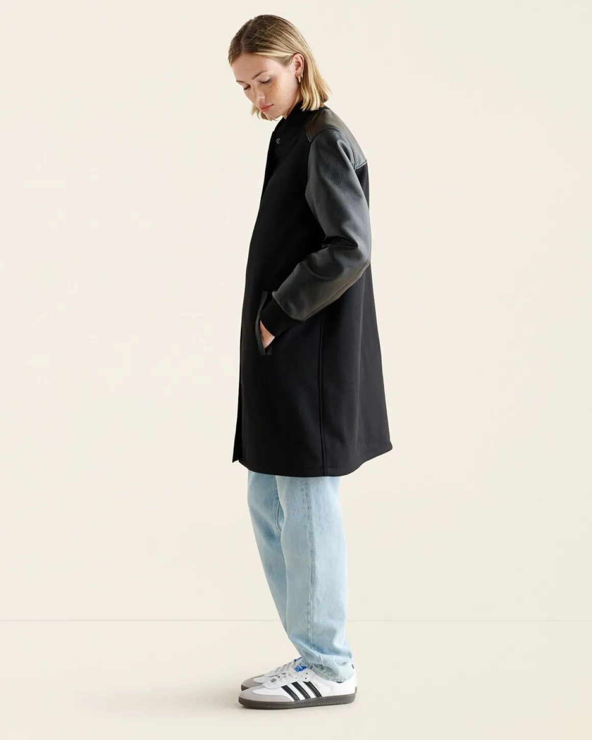 Womens A-Line Varsity Jacket